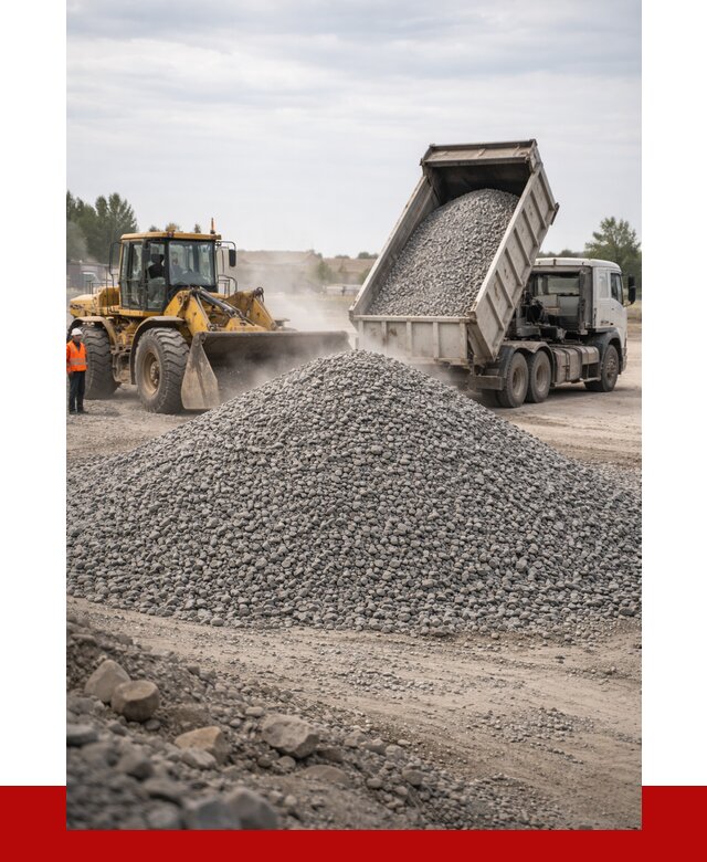 Купить щебень с доставкой в Санкт-Петербурге от 2657 руб. | ПРОНЕРУДСнк
