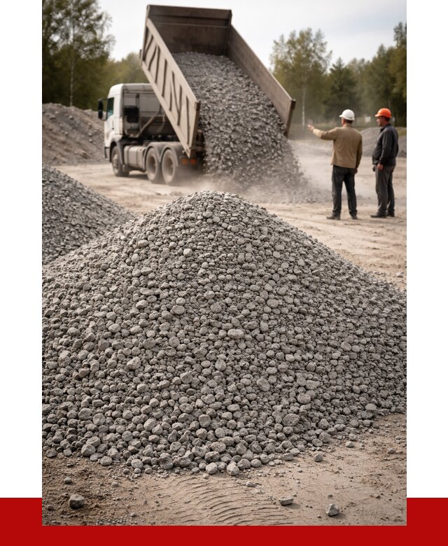 Гранитный щебень фракция 0-5 в Санкт-Петербурге от 3082 руб ПРОНЕРУДСнк