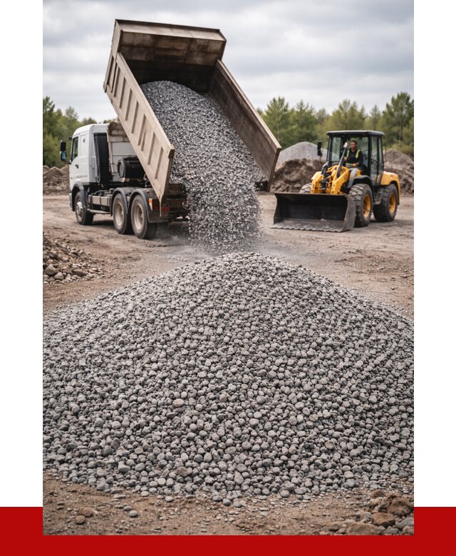 Гранитный щебень фракция 5-10 в Санкт-Петербурге от 3401 | ПРОНЕРУДСнк