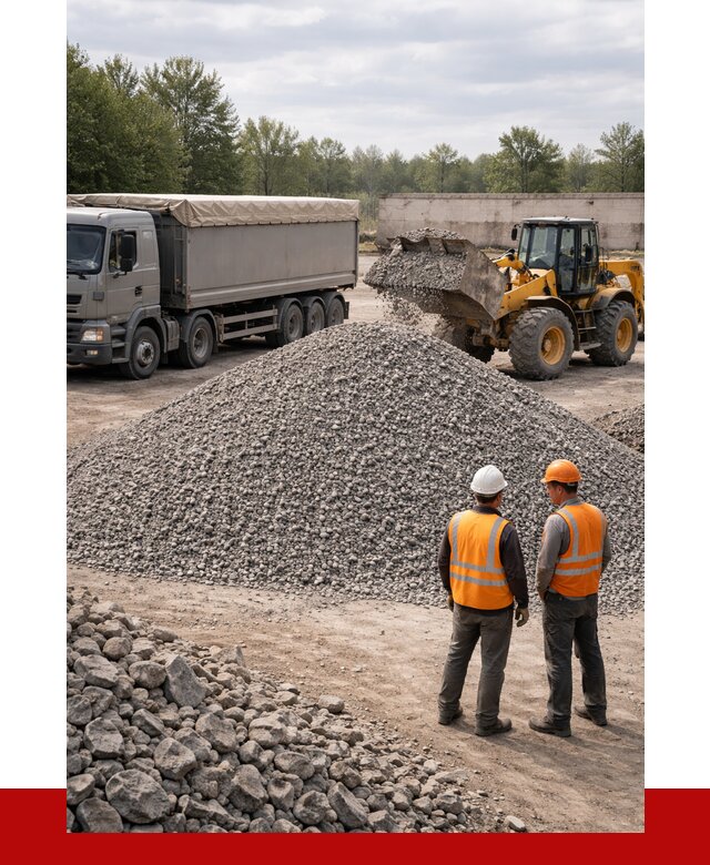Гранитный щебень фракция 5-20 в Санкт-Петербурге от 4464 руб | ПРОНЕРУДСнк