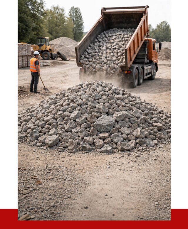 Гранитный щебень фракция 70-150 в Санкт-Петербурге от 1754 | ПРОНЕРУДСнк