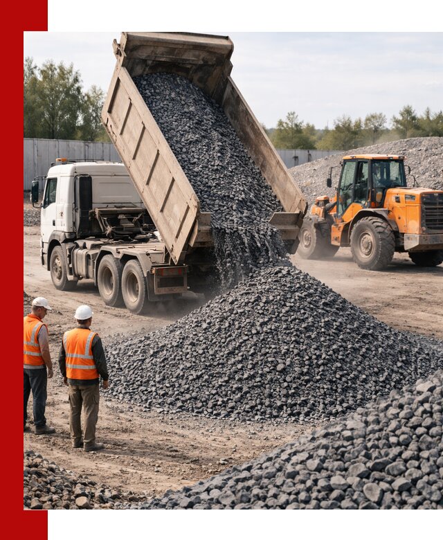 Доставка и продажа щебня габбро-диабаза в Санкт-Петербурге