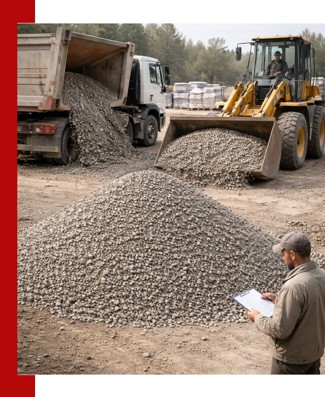 Гравийный щебень фракция 5–10 с доставкой в Санкт-Петербурге
