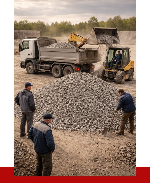 Гравийный щебень фракция 5-20 в Санкт-Петербурге от 2551 р. ПРОНЕРУДСнк