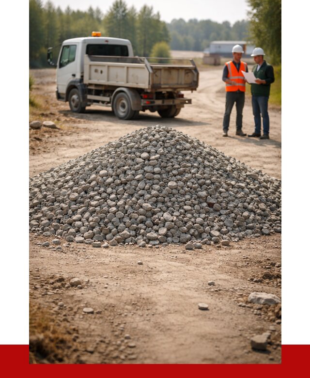 Гравийный щебень фракция 20-40 в Санкт-Петербурге от 1275 р. | ПРОНЕРУДСнк