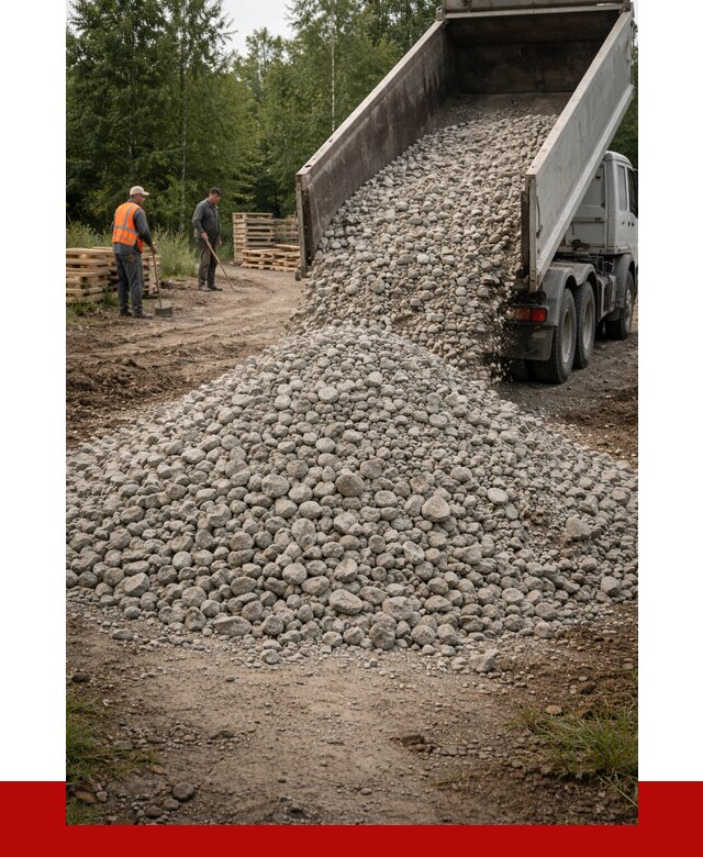 гравийный щебень фракция 70-120 в Санкт-Петербурге от 2604 р. ПРОНЕРУДСнк