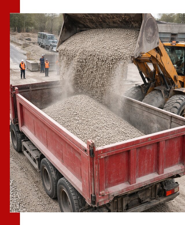 Купить известняковый щебень фракции 0-5 с доставкой в Санкт-Петербурге