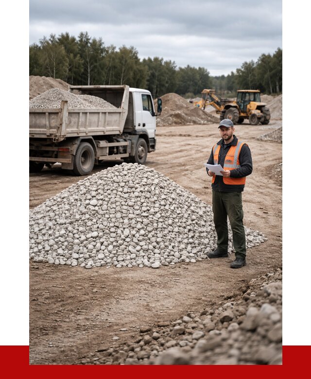 Доломитовый щебень в Санкт-Петербурге купить от 2338 р., ПРОНЕРУДСнк