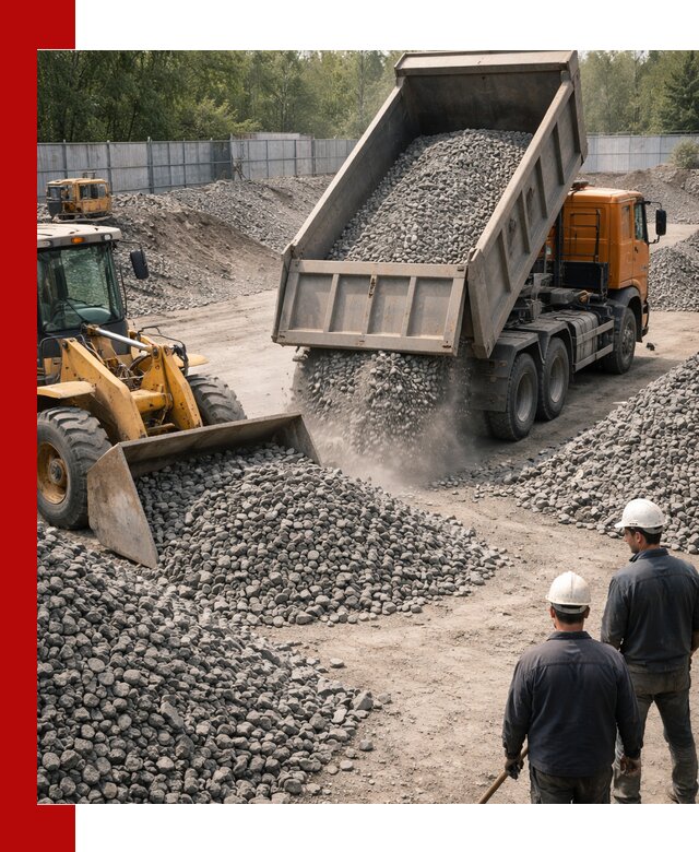 Шлаковый щебень фракция 20-40 доставка и продажа в Санкт-Петербурге