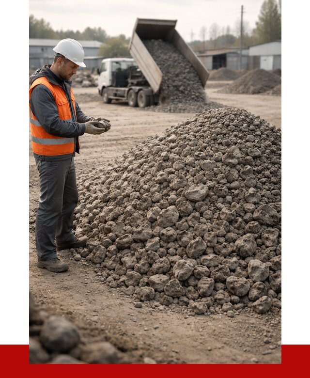 Шлаковый щебень фракция 40-70 в Санкт-Петербурге от 1275 р. | ПРОНЕРУДСнк