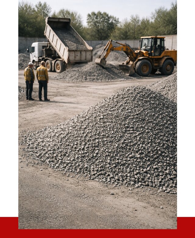Вторичный щебень фр. 5-20 в Санкт-Петербурге от 1700 р. - ПРОНЕРУДСнк