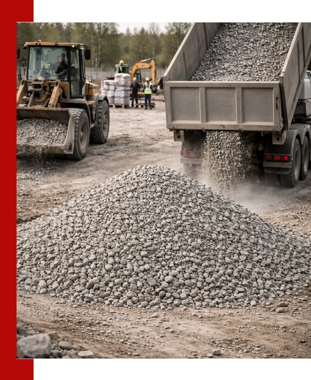 Вторичный щебень фракции 5-20 в Санкт-Петербурге — доставка и продажа крупнотоннажно