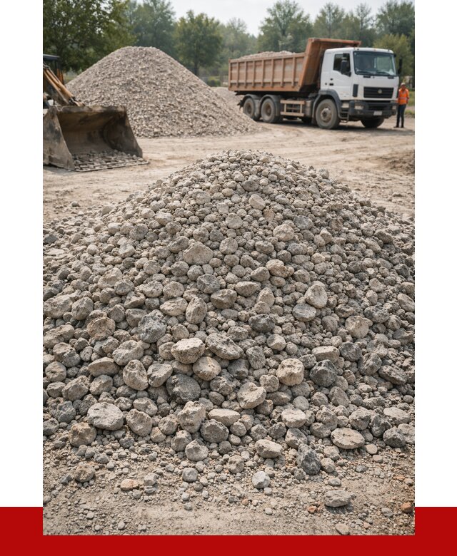 Вторичный щебень фракция 20-40 в Санкт-Петербурге от 2338 р ПРОНЕРУДСнк