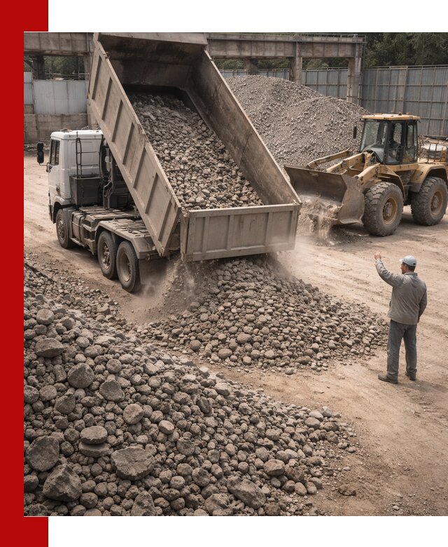 Вторичный щебень фракция 20-40 с доставкой в Санкт-Петербурге