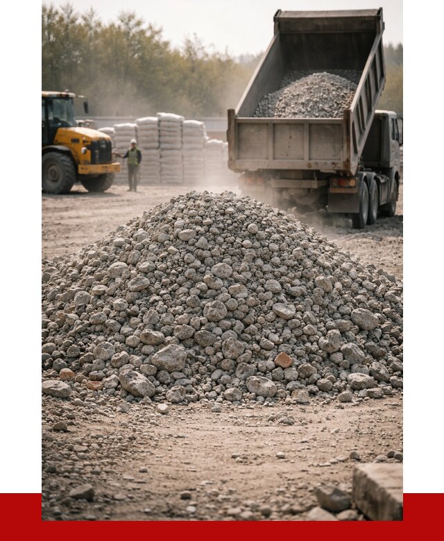 Вторичный щебень фракция 70-150 в Санкт-Петербурге от 1488 р. | ПРОНЕРУДСнк