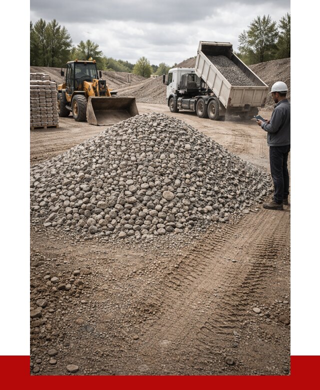Купить бетонный щебень в Санкт-Петербурге, от 3401 р. ПРОНЕРУДСнк