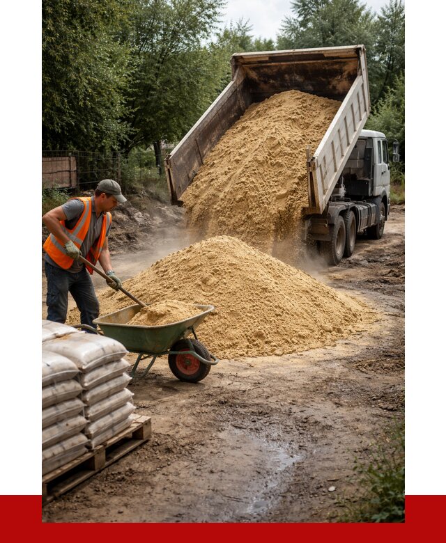 Купить песок с доставкой в Санкт-Петербурге от 1913 р. | ПРОНЕРУДСнк