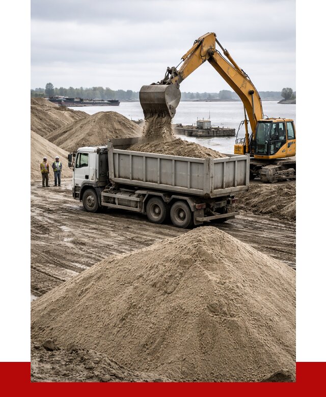 Купить речной песок навалом в Санкт-Петербурге от 1913 р., ПРОНЕРУДСнк