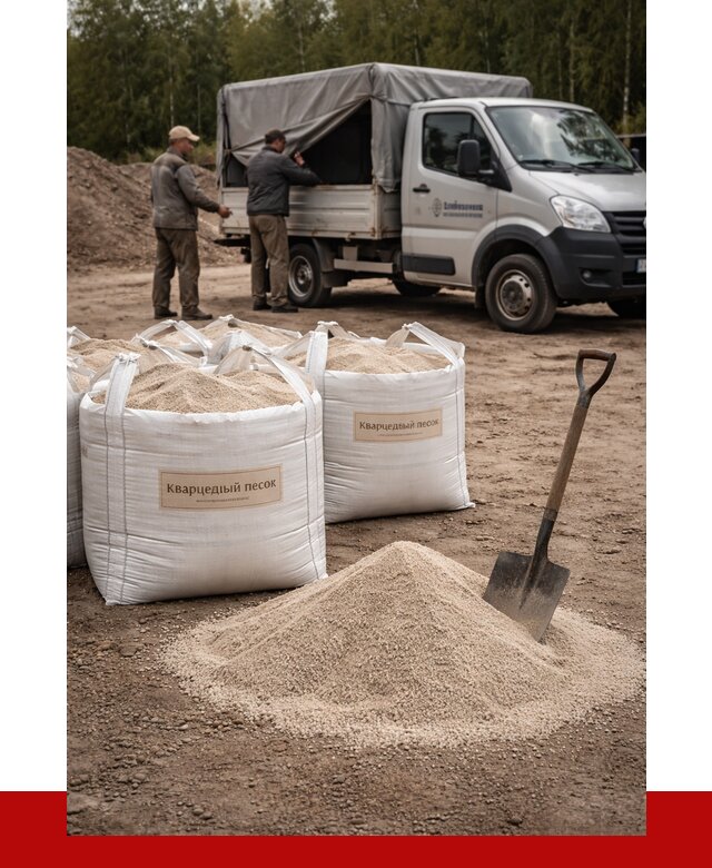 Кварцевый песок для пескоструя в Санкт-Петербурге от 4783 р. | ПРОНЕРУДСнк