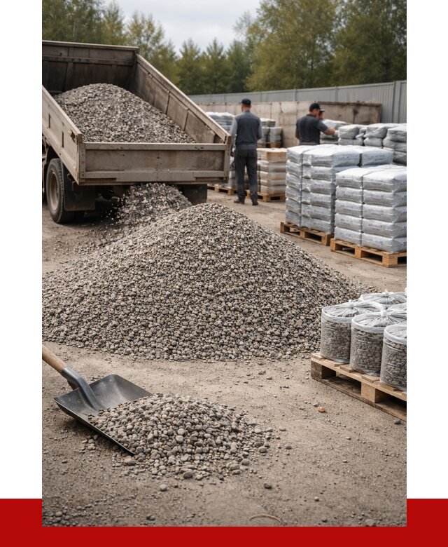 Гравий фракция 5-20 в Санкт-Петербурге купить от 2444 р. ПРОНЕРУДСнк