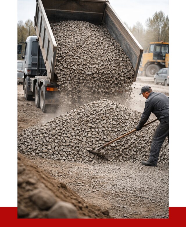 Гравий фракция 20-40 в Санкт-Петербурге от 2657 р. доставка | ПРОНЕРУДСнк