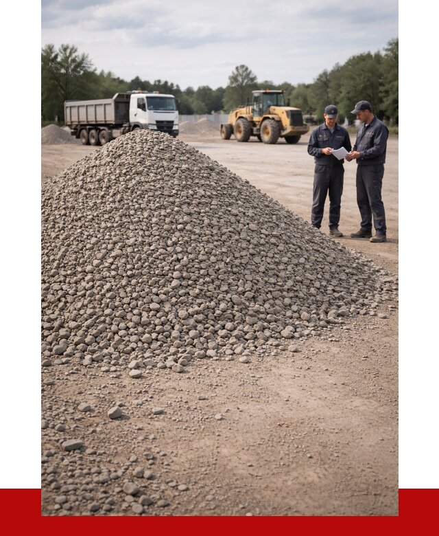 Купить гравий фракция 40-70 в Санкт-Петербурге от 1275 р. | ПРОНЕРУДСнк