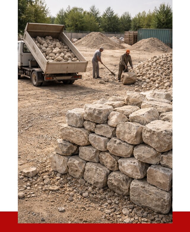 Бутовый камень известняковый в Санкт-Петербурге от 4464 р. | ПРОНЕРУДСнк