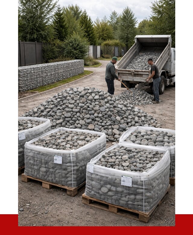 Камень для габионов в Санкт-Петербурге от 4464 р. за куб | ПРОНЕРУДСнк