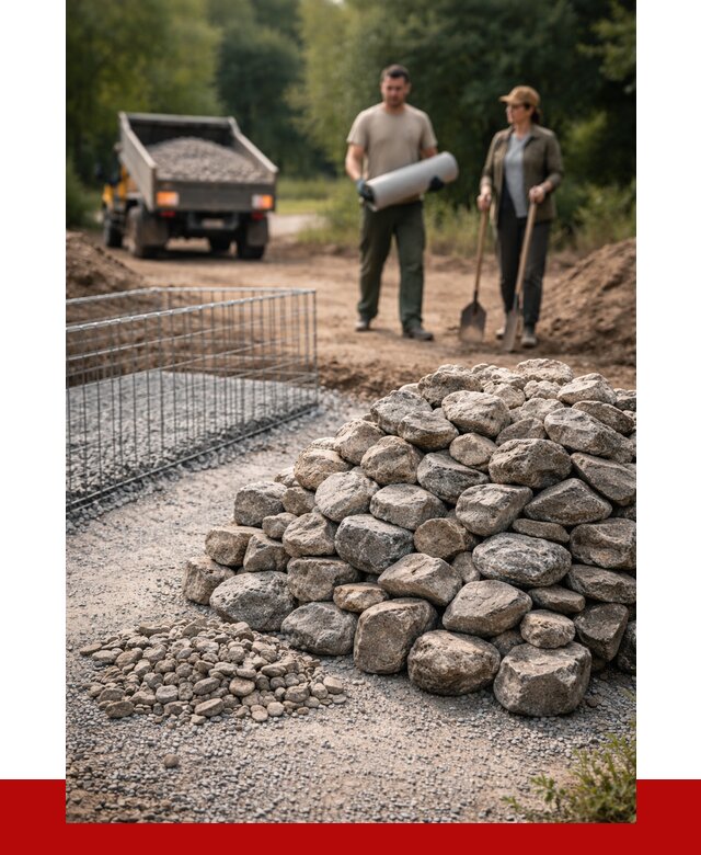 Камень для габионов фракция 100-200 в Санкт-Петербурге от 5101 р. | ПРОНЕРУДСнк