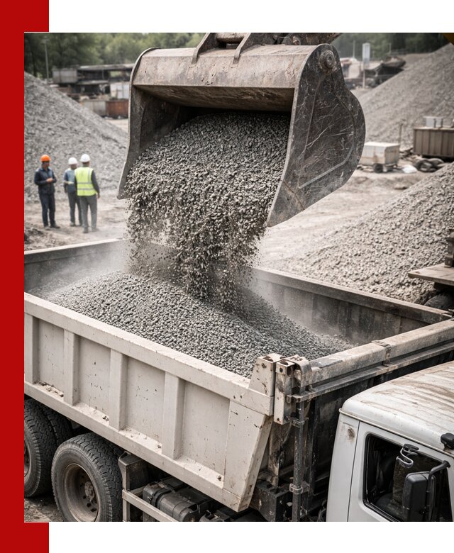 Отсев и крошка для строительства и дорожных работ в Санкт-Петербурге