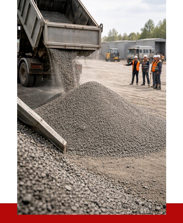 Гравийный отсев 0-5 в Санкт-Петербурге от 1275 р. с доставкой | ПРОНЕРУДСнк