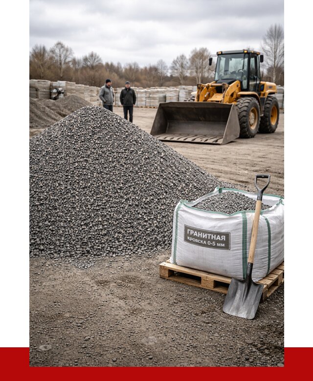 Купить гранитную крошку в Санкт-Петербурге от 5101 р. с доставкой | ПРОНЕРУДСнк
