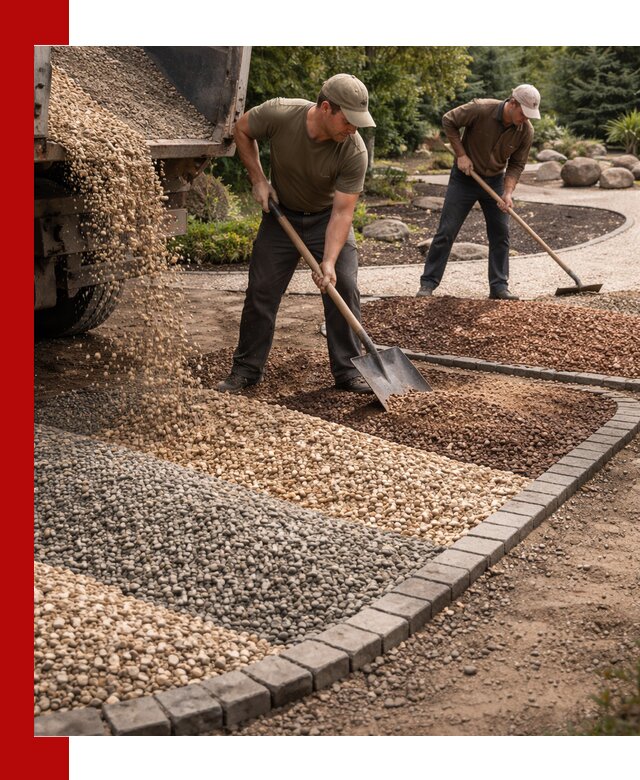 Декоративная крошка для ландшафта в Санкт-Петербурге — продажа и доставка