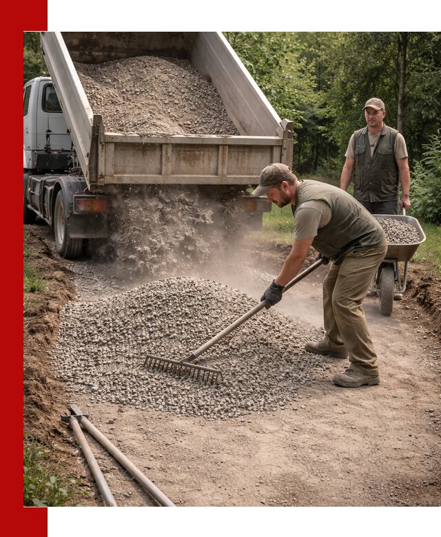 Каменная крошка для дорожек с доставкой в Санкт-Петербурге