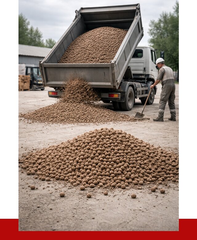 Керамзит с доставкой в Санкт-Петербурге от 4464 р. за м3 | ПРОНЕРУДСнк