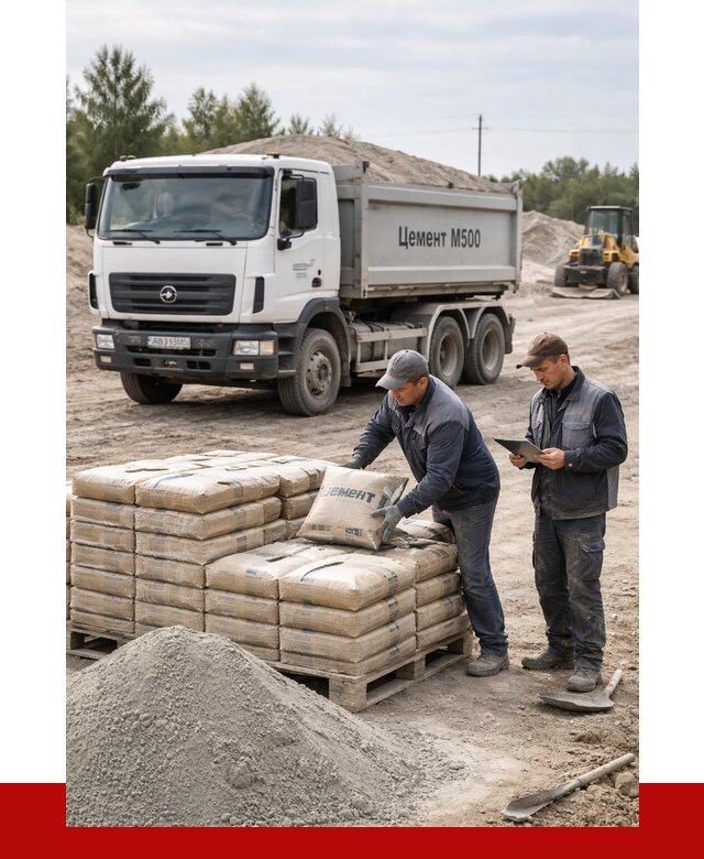 Купить цемент м500 с доставкой в Санкт-Петербурге от 5527 р. | ПРОНЕРУДСнк