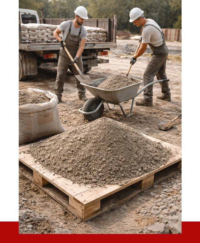 Цементно песчаная смесь М100 в Санкт-Петербурге от 5527 р. за куб | ПРОНЕРУДСнк