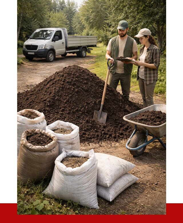 Купить грунт с доставкой в Санкт-Петербурге от 4783 р. за м3 | ПРОНЕРУДСнк