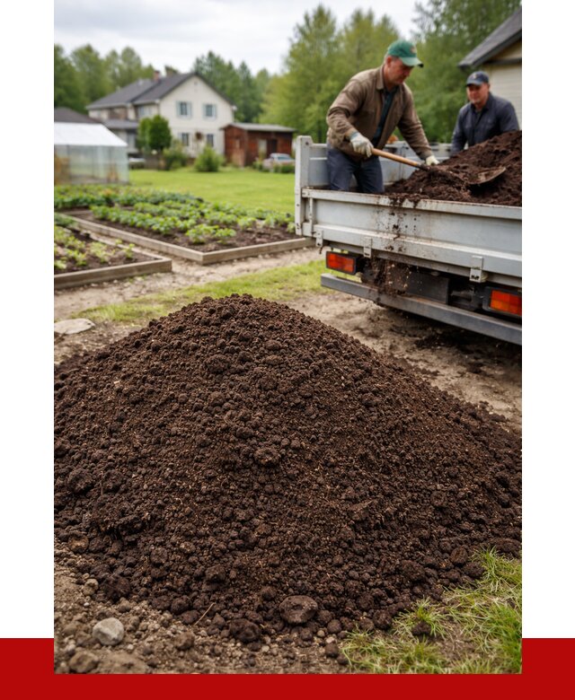 Плодородный грунт в Санкт-Петербурге с доставкой от 4464 р. | ПРОНЕРУДСнк