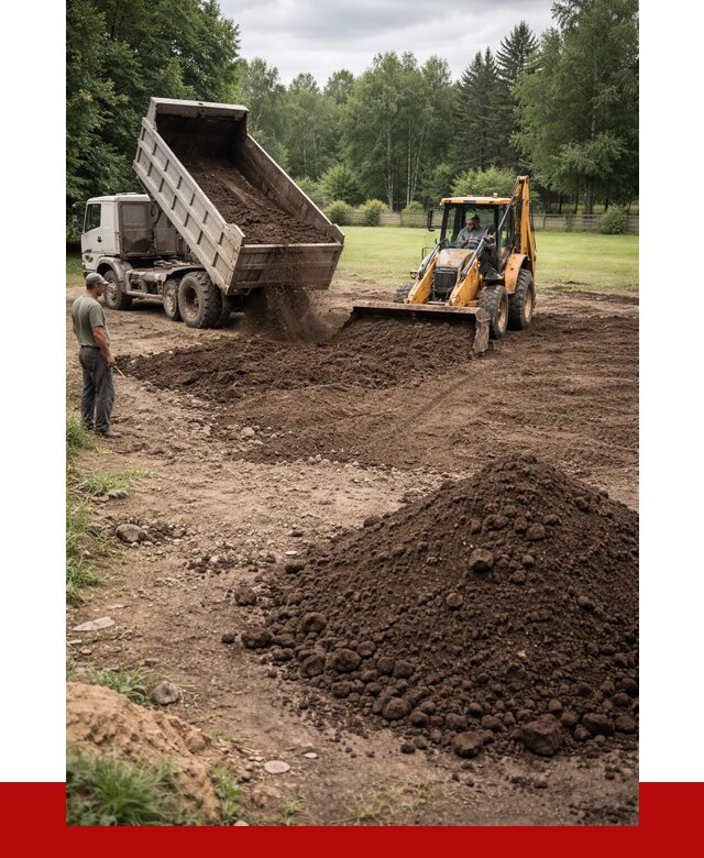 Грунт для выравнивания участка в Санкт-Петербурге от 1275 р. | ПРОНЕРУДСнк