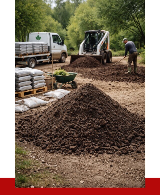 Грунт для озеленения с доставкой в Санкт-Петербурге от 1913 р. | ПРОНЕРУДСнк