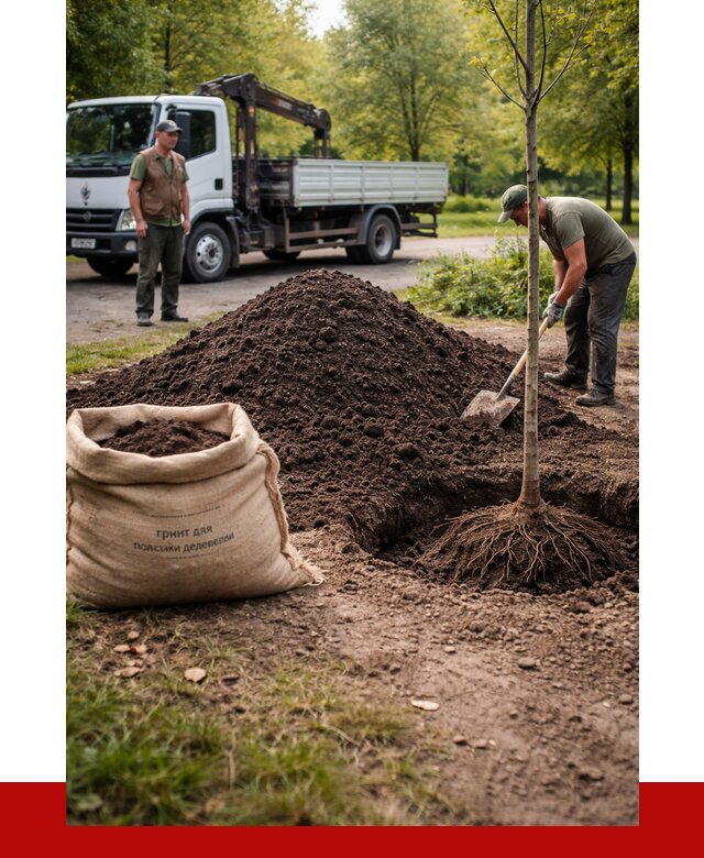Грунт для посадки деревьев в Санкт-Петербурге от 1275 р. | ПРОНЕРУДСнк