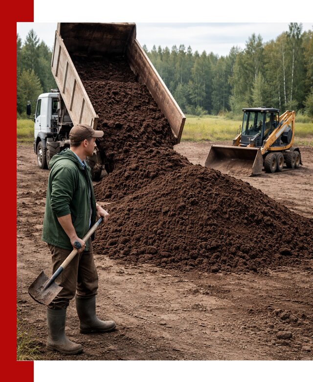 Купить верховой торф с доставкой в Санкт-Петербурге для садоводства и растений