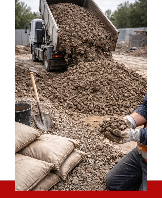 Купить глина для засыпки в Санкт-Петербурге от 1275 р. за куб | ПРОНЕРУДСнк