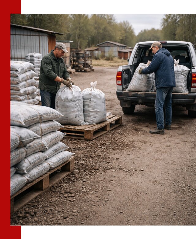 Купить конский навоз в мешках с доставкой в Санкт-Петербурге