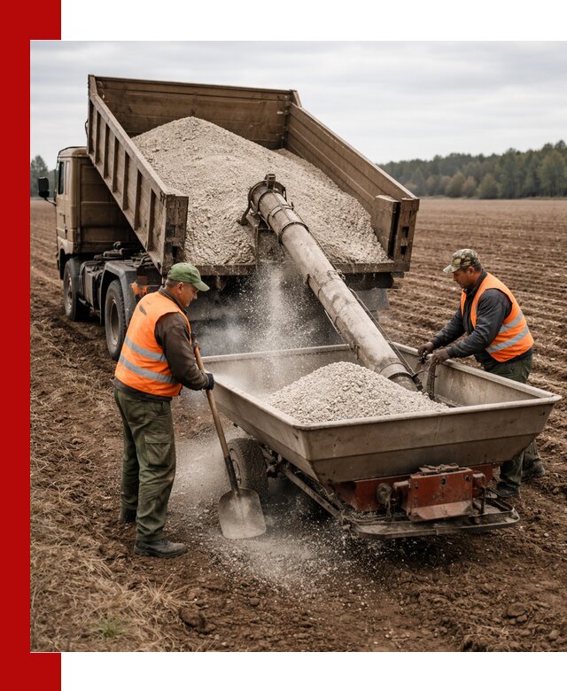 Доставка и продажа суперфосфата оптом и в розницу в Санкт-Петербурге