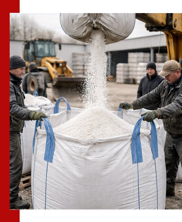 Доставка соли в биг-бегах оптом в Санкт-Петербурге