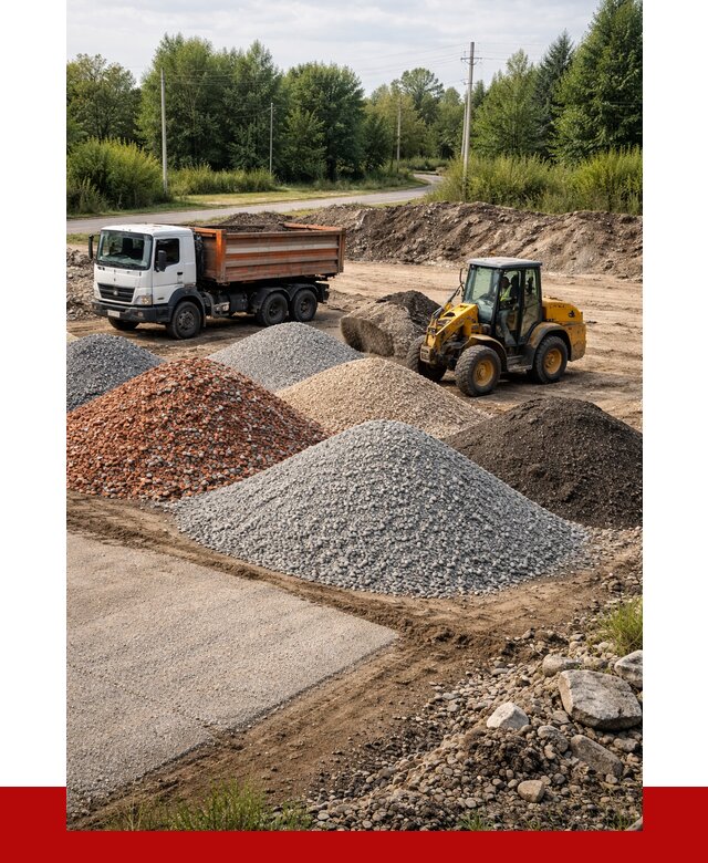 Вторичные материалы для отсыпки в Санкт-Петербурге от 4464 р. | ПРОНЕРУДСнк