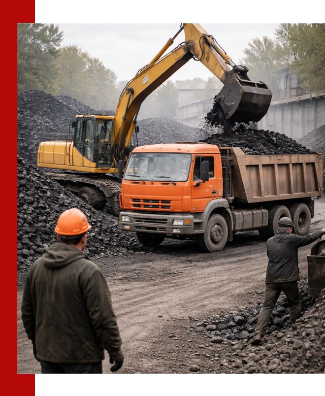 Доставка угля автотранспортом в Санкт-Петербурге быстро и выгодно