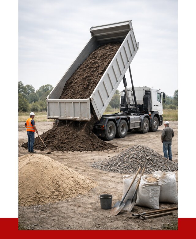 Доставка самосвалом 30 кубов в Санкт-Петербурге от 9034 р. | ПРОНЕРУДСнк